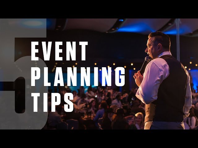 5 Event Management Tips for Beginners
