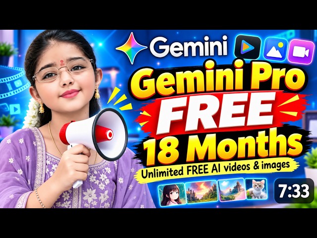 Create Unlimited AI Videos & Images for 18 Months! 🔥 | Gemini Pro + Jio Offer #unlimited #jio #offer