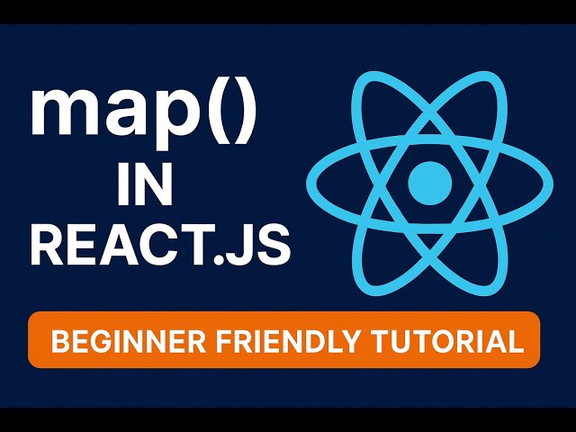 ReactJS map() Function Explained | Simple & Beginner-Friendly Tutorial