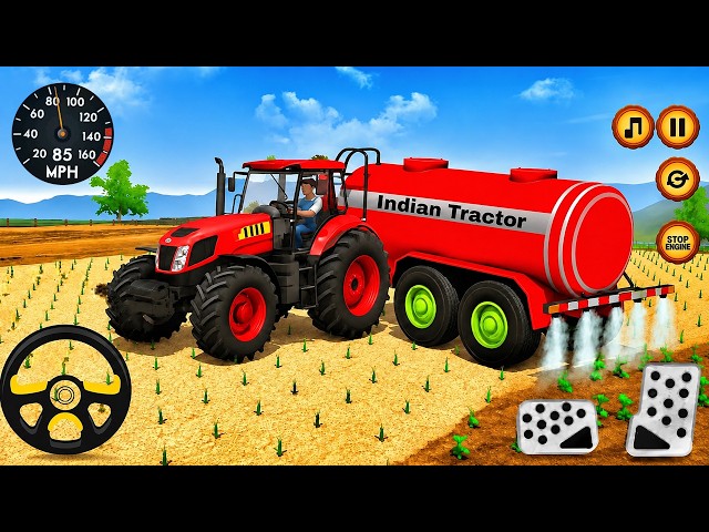 Modern Tractor Farming Driving Simulator 3D - New Tractor Games 2026 - Android Gameplay
