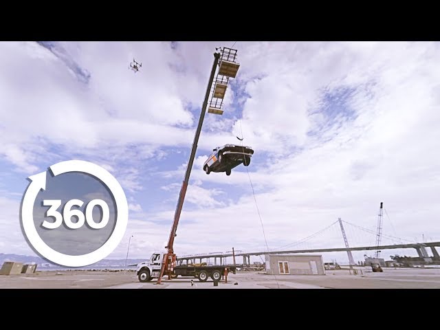 Vacuum Car Lift | MythBusters (360 Video)
