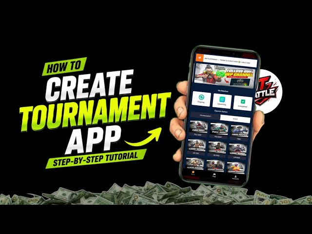 Free fire tournament application Kaise banaen | hopweb + firebase| full process. E Sports app