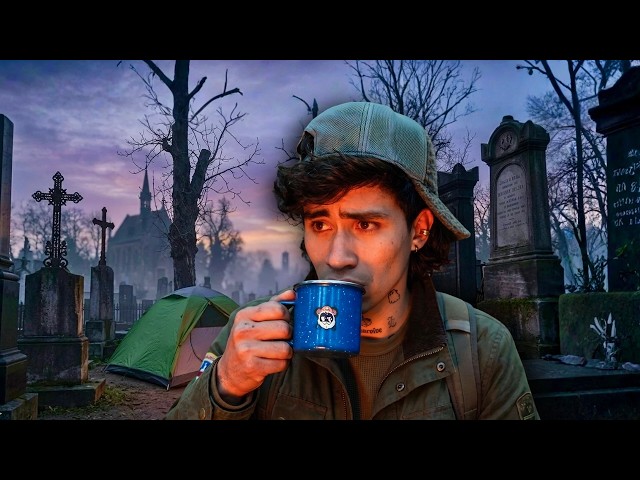 Acampe en un Cementerio 🪦 // Andy