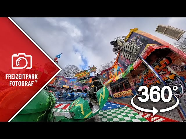 Break Dance - Grünberg & Kaiser ★ Onride ★ Frühjahrsmesse Gießen 2023 ★ 360° Video