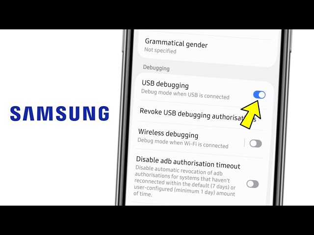How To Enable "USB DEBUGGING" In Samsung Phone By Developer Option
