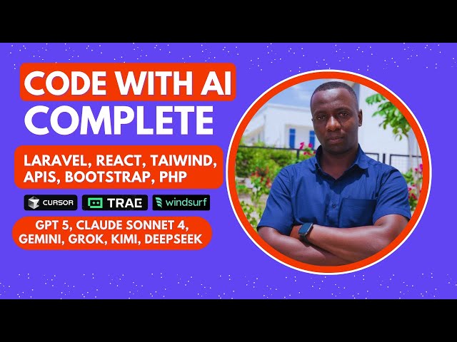 Complete Code with AI: PHP Laravel, React, MySQL, SQLite Projects + GPT-5, Claude, Grok, Deepseek
