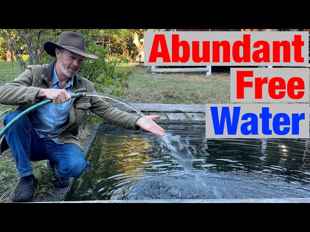 My Grandpa’s Free Off Grid Water Method (Still Working After 70 Years)