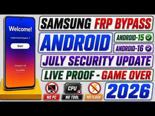 How to Bypass Samsung FRP| Android 15-16| No PC| No Paid Tools| Working Now | New Trick