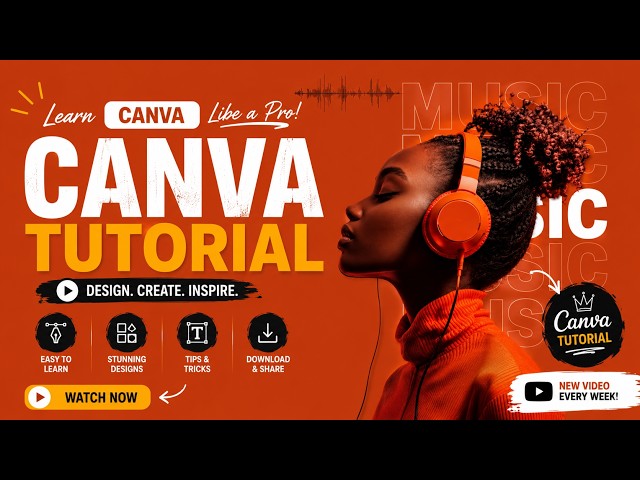 Canva Tutorial for Beginners 🎨 | Create Stunning Designs Easily | Step-by-Step Canva Tutorial