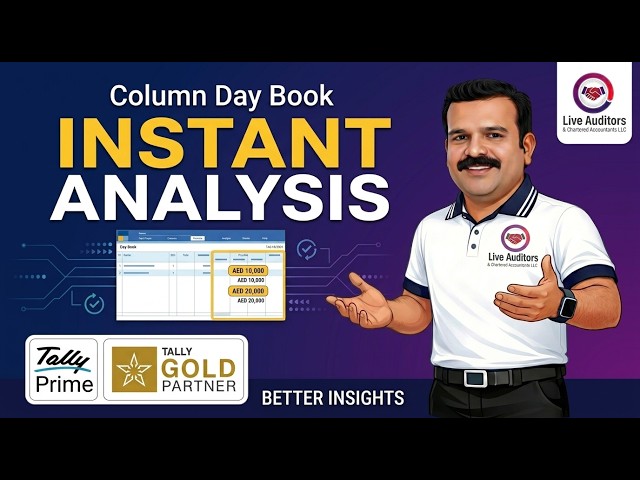Tally Customization TDL Demo - Column Day Book