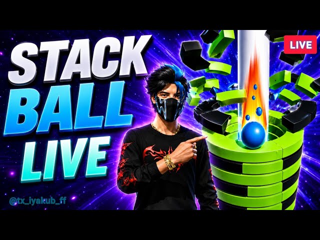 🔴 Stack Ball Live🎯🎮 (Part 9) #stackball #live #shortsfeed #verticallive