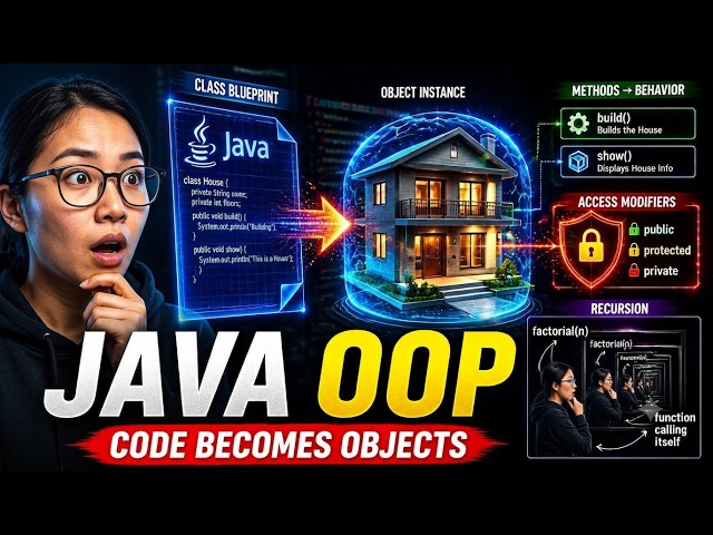 Java Programming | Unit 2 Part 6 | Java Architecture: Classes, Methods, Access Modifiers & Recursion