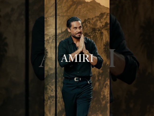 Behind-the-scenes look at Mike Amiri's creative process for the Spring-Summer 2027 Runway Show.