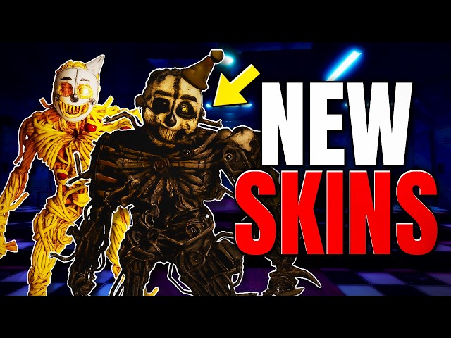 ALL NEW SKINS, EMOTES & GAME CHANGES in Bite By Night UPDATE!