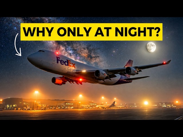 Why Cargo Planes NEVER Fly During the Day