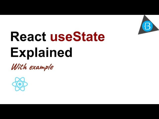 How the useState works with the most simple example you can imagine