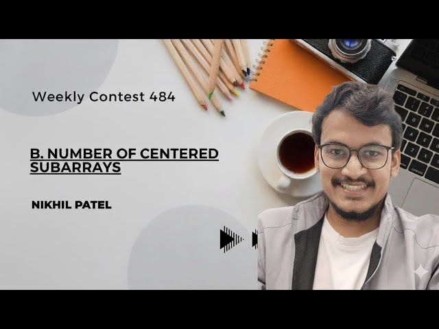 LeetCode 3804 | Number of Centered Subarrays | Weekly Contest 484 | Java Solution || 11 -01 - 2026