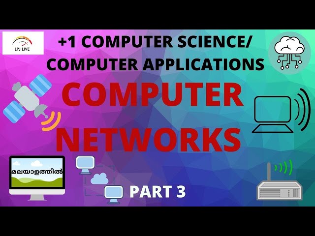 COMPUTER NETWORKS|+1COMPUTER APPLICATIONS|+1COMPUTER SCIENCE|ONLINE |MALAYALAM|CHAPTER8