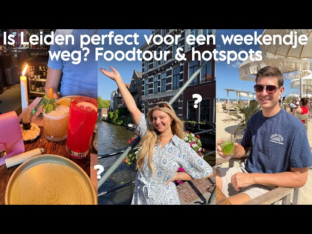 FOOD TOUR LEIDEN! Is Leiden the perfect weekend getaway? | Joyce Rikken