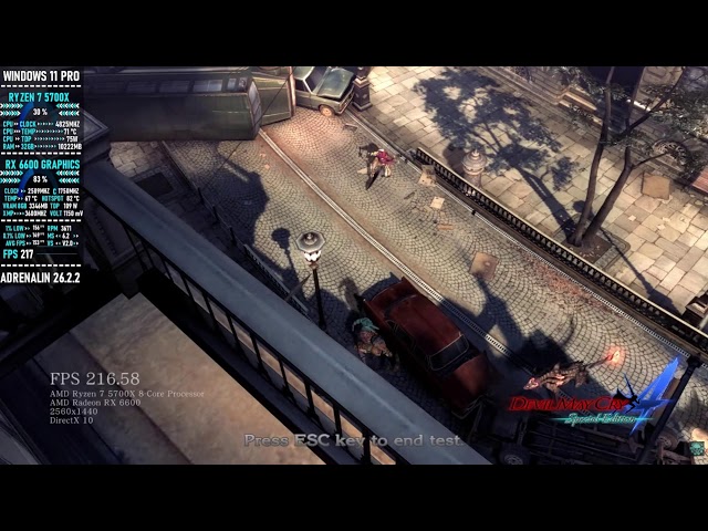RYZEN 7 5700X / RX 6600 / GAMES TEST PART 69 #aovivo #live #rx6600 #benchmark