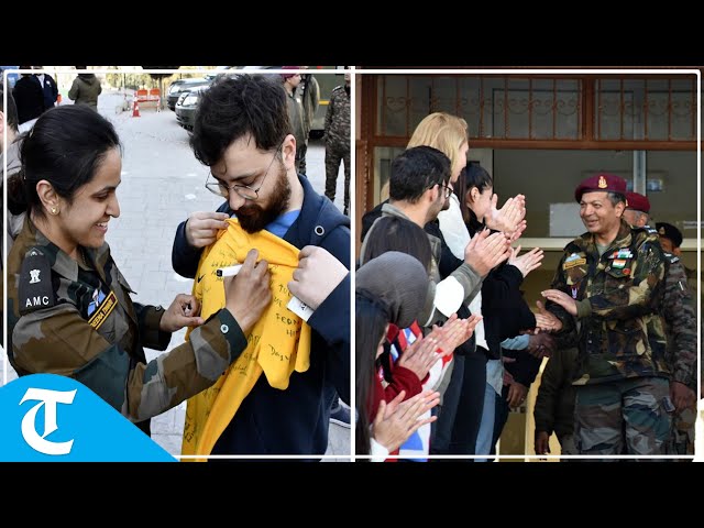 Operation Dost: Indian Army team, NDRF get emotional send off from locals in earthquake hit Turkey