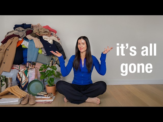 How I Decluttered My ENTIRE Life in 3 Hours