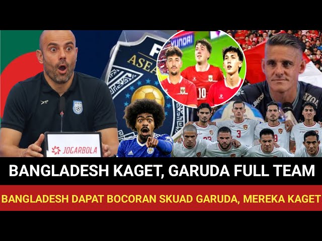 BANGLADESH STUNNED! 😱 SEE THE INDONESIAN NATIONAL TEAM'S BEST SQUAD FOR THE 2026 ASIAN CUP