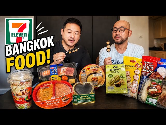 Thailand 7-Eleven Food Is Nothing Like Japan!
