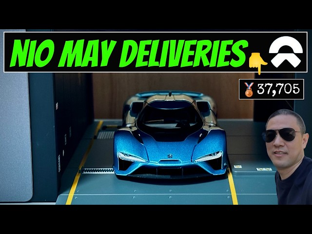 NIO Group = 37,705 May deliveries 🥉NIO stock 🩳⌛😉 #nio #research #niostock