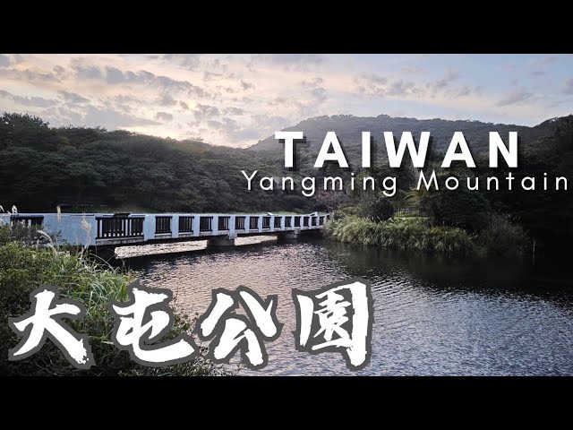 🔴Live小旅行 【大屯自然公園】新建景觀步道(無障礙坡道)及剛修建完工的池中橋探勘 陽明山國家公園