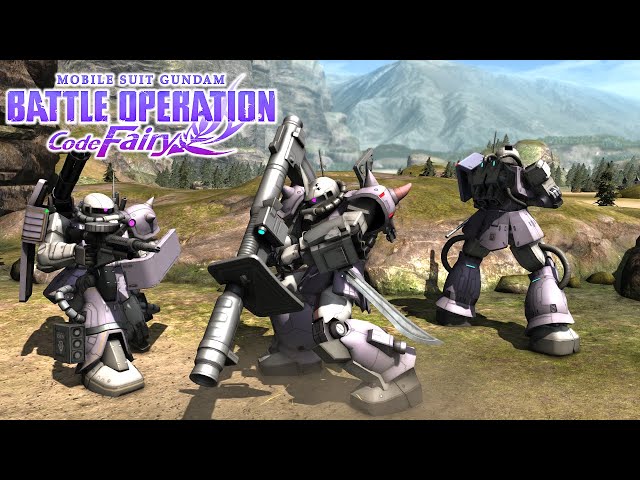 （South East Asia）”MOBILE SUIT GUNDAM BATTLE OPERATION Code Fairy” Launch Trailer