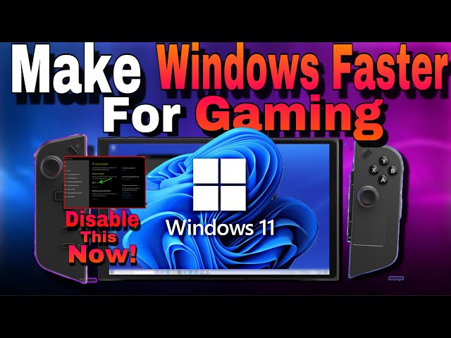 Legion Go Full Optimization For Gaming On Windows Boost Performance | Repost