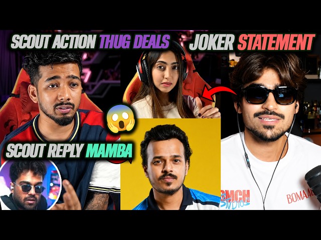 Scout Serious Action 8bit Thug Deals💀 Reply S8UL Mamba & Kaashvi Scam Video👿 Joker ki Haveli Stmt🥵