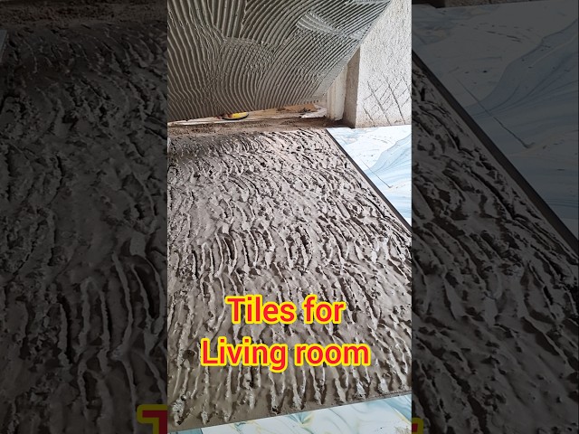 Tiles for living room #shorts #livingroom #tilesdesign #flooring #floortiles #tilesinstallation