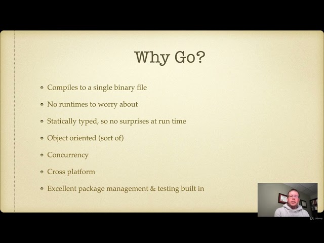 1 2 Why Go Why not PHP, or Python, or Node js, or whatever