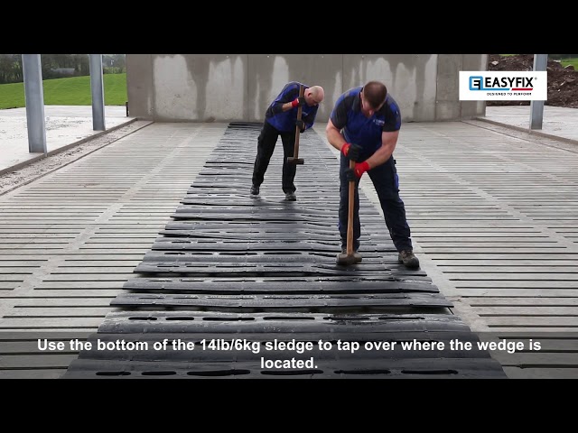 How to Install | EASYFIX Slat Rubber