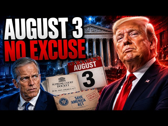 Trump's SAVE America Act Just Got A Court Date - Now The Senate Has No Excuse