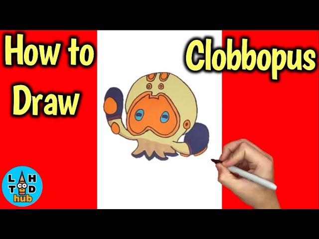 How to Draw Clobbopus | Art Lesson