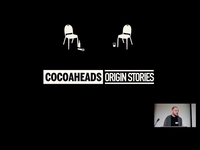Pete Goldsmith & Audrey Tam - CocoaHeads Origin Stories (2022)