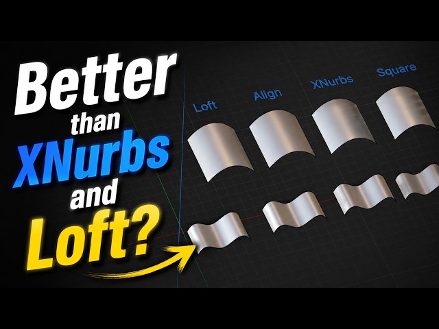 Better than XNurbs and Loft? Introducing the Align command.