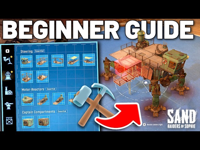 Complete Beginner Guide - Trampler Building in Sand: Raiders of Sophie