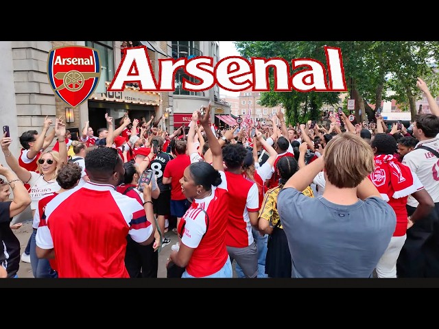 Arsenal Trophy Parade 2026: Incredible Fan Chants & Singing Take Over North London 🔴🏆