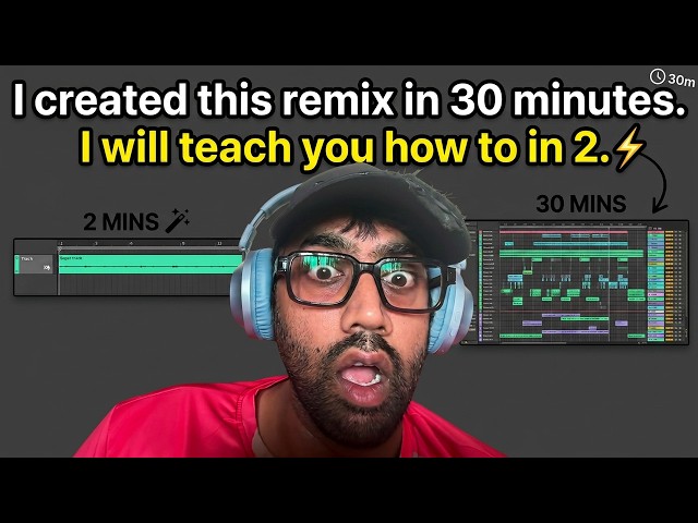 I created this remix in 30 minutes. I will teach you how to in 2