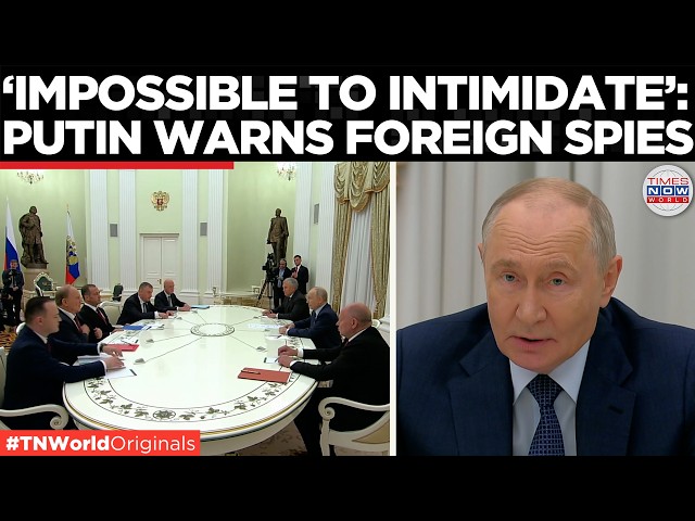 PUTIN’S ELECTION WARNING: Foreign Intelligence Services Accused of Trying to Disrupt Russia Vote