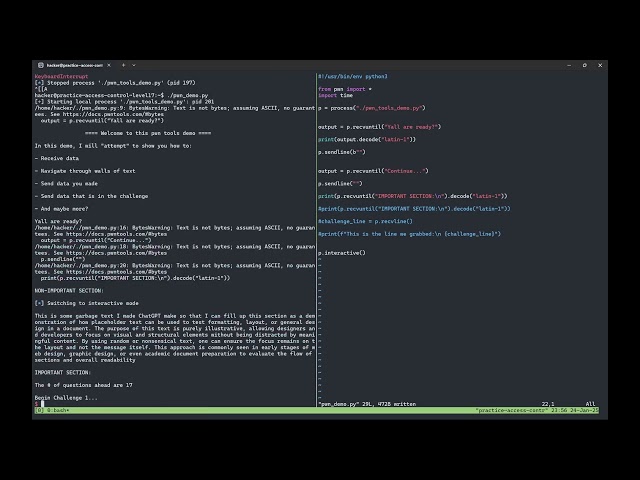 Getting Started with pwntools - By Sammy177