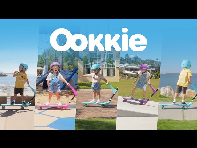 Ookkie The World's First Learner Skateboard