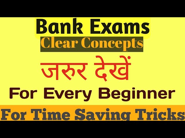 Banking Pre Exam Percentage Tricks | Time Saving Calculation Tips For IBPS SBI RRB Exam Beginners |