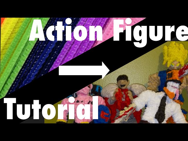 How to make a pipe cleaner action figure!!!(Part 1, head)