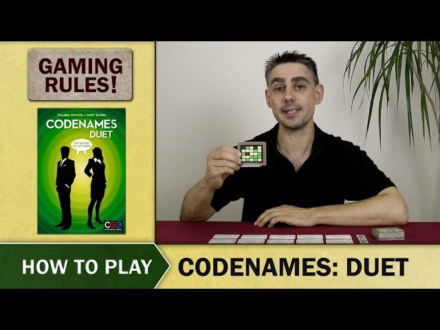 Codenames Duet - How to Play