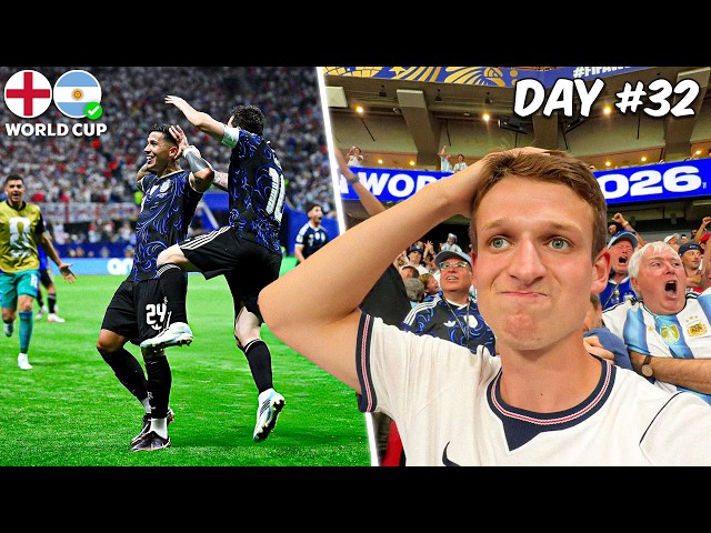 THE MOMENT ARGENTINA KNOCK ENGLAND OUT of WORLD CUP